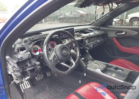 2021 Acura Tlx A-Spec Package из США, поврежденный, VIN 19UUB5F50MA004059